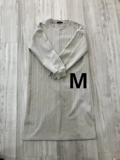 【即日発送】しまむら　レディース　ワンピース　M 長袖ワンピース　Mサイズのサムネイル