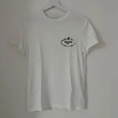 PRADA プラダ 刺繍ロゴ Tシャツ ホワイトXXSサイズのサムネイル