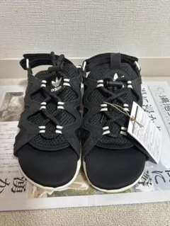 adidas サンダル ブラックのサムネイル