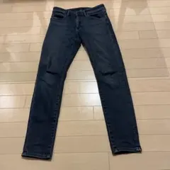 UNIQLO スキニーデニム ダークブルー