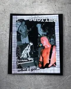 オフィシャル Sublime サブライム ステッカー ©1999年 当時物
