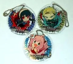 タカラトミーアーツ　ぶちマス！SPY×FAMILY アクリルキーホルダー　3個