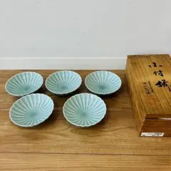 中里隆 唐津粉引ふちなぶり皿（五客） 共箱付き - メルカリ