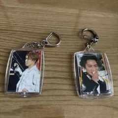 SnowMan宮舘涼太　岩本照　ガチャキーホルダー