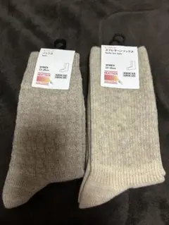 UNIQLO ヒートテック ソックス 2足セットのサムネイル