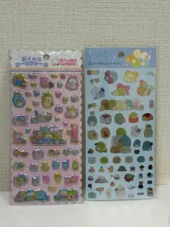 【最速発送】すみっコぐらし シールセット 立体・平面
