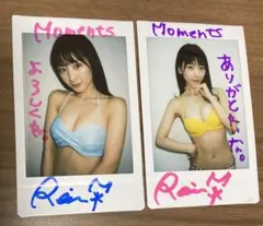 咲野瑞希直筆サイン入りチェキ2枚組C - メルカリ