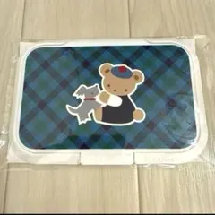 familiar ファミリア ウェットシートのフタ ビタット 青系チェックのサムネイル