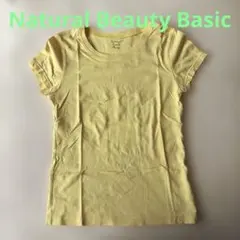 Natural Beauty Basic Tシャツ　カットソー　レモンイエローMのサムネイル