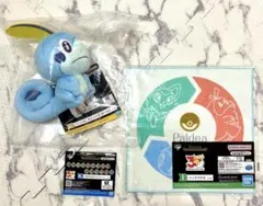 ポケモン 一番くじ ぬいぐるみ ハンドタオル メタルチャーム 3点セット