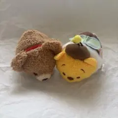 ぬいぐるみ 2点セット ダッフィー つむつむ