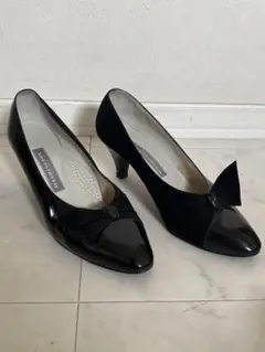 銀座ワシントン パンプス レディース ブラック