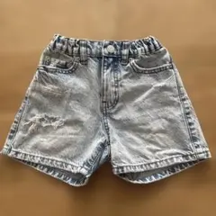ローリーズファーム ダメージショートパンツ 100-110 美品
