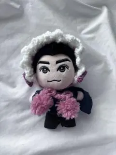 ぬい服　ヘッドドレス　10cm ピンク