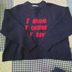 Blue Strive ネイビー セーター 長袖