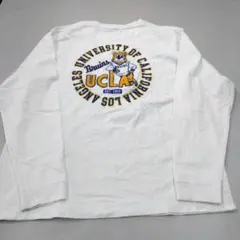 美品　UCLA ブルーインズ 起毛パイル刺繍長袖Tシャツのサムネイル
