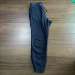 ユニクロブラック 内側 ボアジョガーパンツ Sサイズ