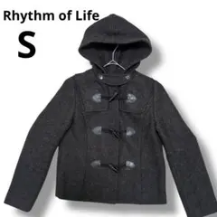 Rhythm of Life ダッフルコート Sサイズ　リズムオブライフ　黒