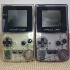 GEME BOY COLOR ゲームボーイカラー 本体 2台ジャンク扱い
