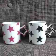 Francfranc　星型　ペアマグカップ