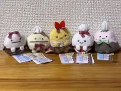 すみっコぐらし てのりぬいぐるみ チョコレートフェア 全5種 コンプリートセット