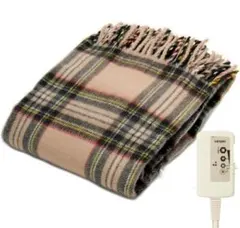 美品】早割セール8月中 電気ひざ掛け Wool100% 英国MOON社 - メルカリ