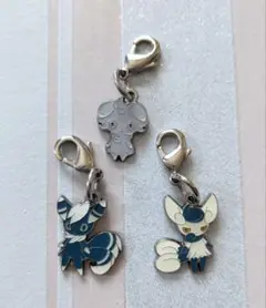 ポケモン 全国ずかん メタルチャーム ニャスパー ニャオニクス