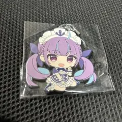 ホロライブ ぺたん娘 ラバーストラップ　湊あくあ