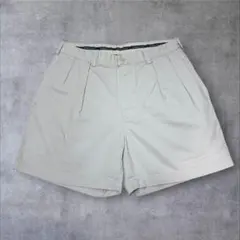 目*ラ様 90s ポロラルフローレン アンドリューショーツ 2タック 34 ベーのサムネイル