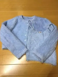 セットアップ　シャギーニット　カーディガン　キャミソール