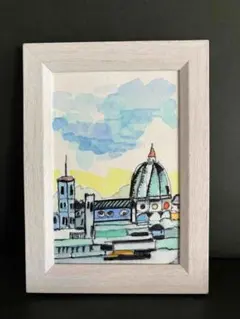ギリシャ風景 陶器 壁掛けプレート2枚セット サントリーニ島土産 | Mercari