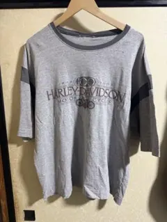 ニ*ト様 Harley-Davidson 100周年 Tシャツ グレー 00's