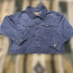 earth music&ecology コーデュロイ　アウター　ブルー