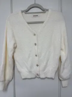 MISCH MASCH Fサイズ　カーディガン　ホワイト