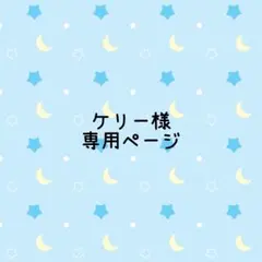 ケリー様専用ページ