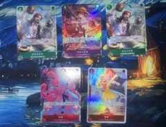 【豪華5枚セット】シャンクス & ウタ パラレルセット