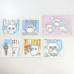 ちいかわ モモンガ シールコレクション 丸美屋 6点セット