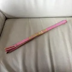 成人式・卒業式に！正絹ピンクと金色の帯締め
