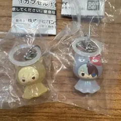 僕のヒーローアカデミア　めじるしアクセサリー２点セット　爆豪　轟