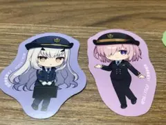推し旅 FGO コラボ ちびキャラ シールセット