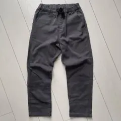 BRANSHES ロングパンツ ウェビングベルト付き グレー140cmのサムネイル