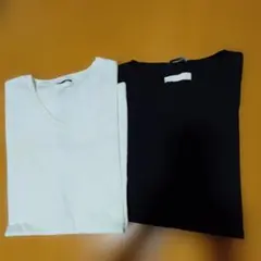 ジュンハシモト　Vネック Tシャツ　サイズ3 ２枚セット最終価格のサムネイル