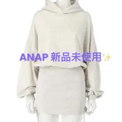 ANAP パーカータイトミニワンピ ギャル