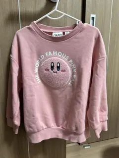 GU カービィ トレーナー 110サイズ ピンク