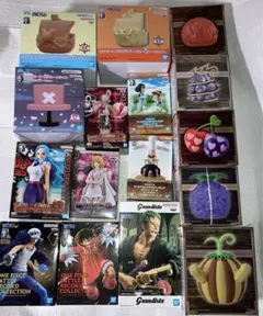 ワンピース　ONE PIECE フィギュア　ライト　まとめ売り　16個セット