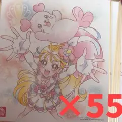 プリキュア 色紙art キュアサマー 55枚セット