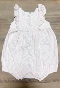 【美品】ラルフローレン ノースリーブロンパース 12M 80サイズ