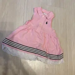 ラルフ・ローレン ピンクワンピース
