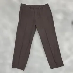 UNIQLO スマートアンクルパンツ ダークブラウン XLサイズ