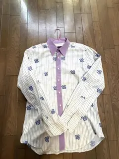 ETRO ストライプ 花柄 長袖シャツのサムネイル